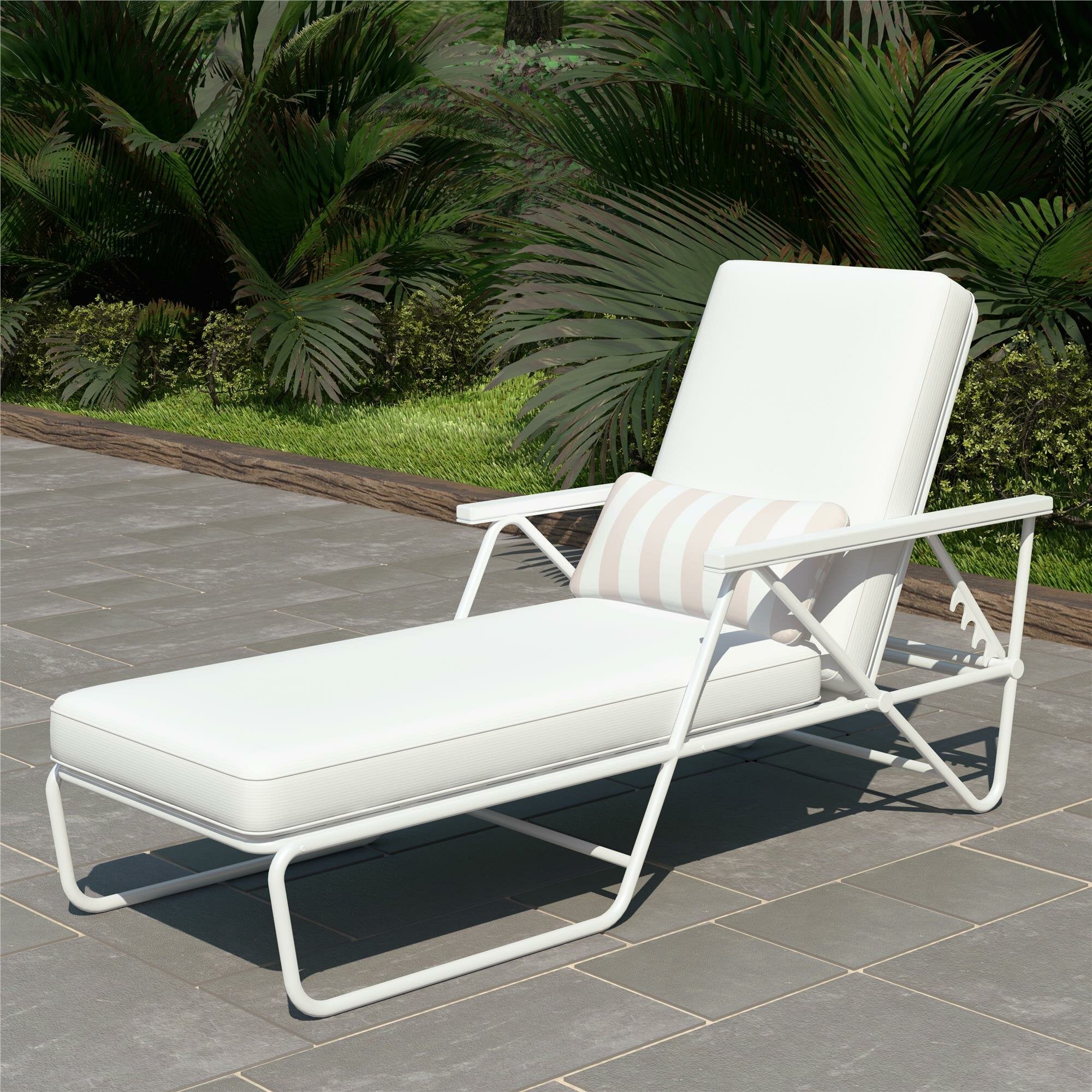 Best outdoor chaise sales lounge cushions