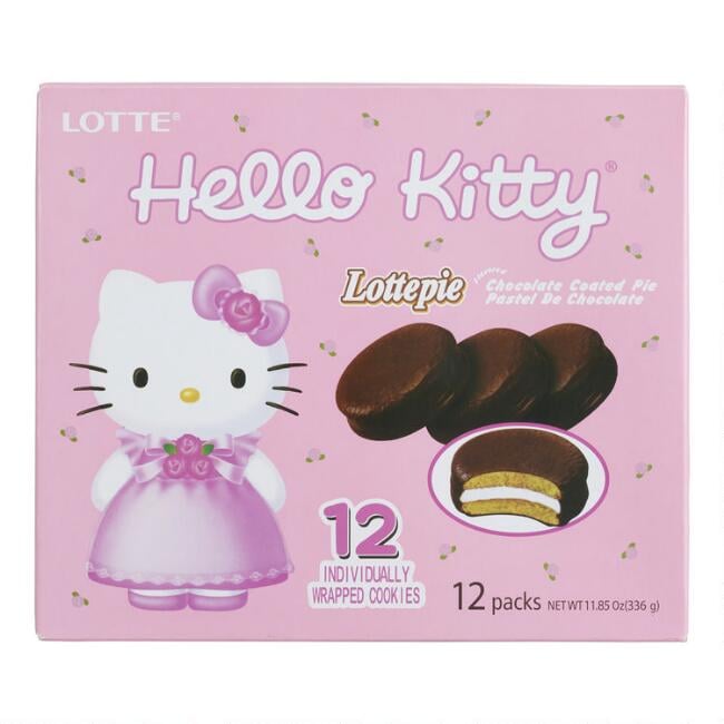 Lotte Hello Kitty Milk Chocolate Lottepie Pack