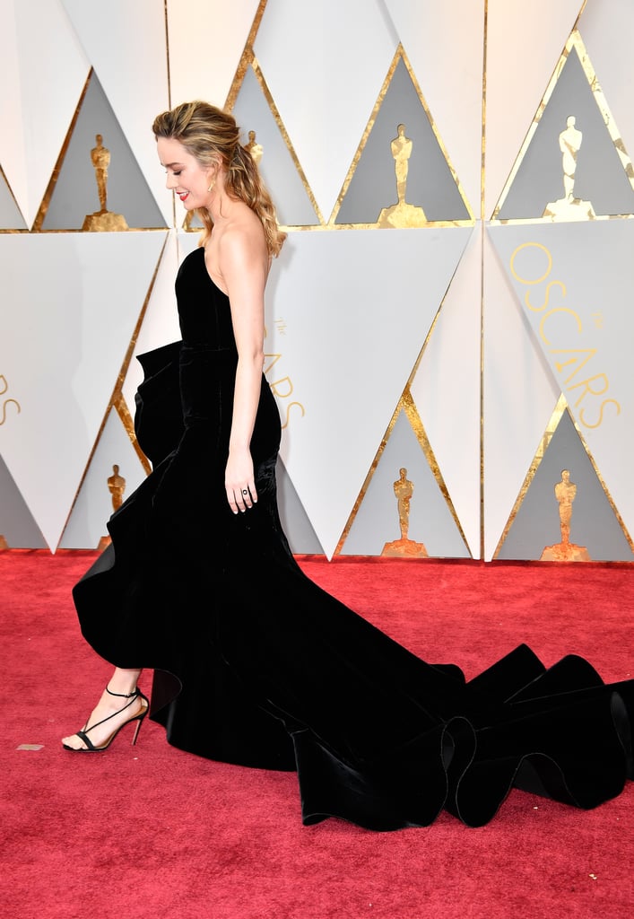 Brie Larson Oscar de la Renta Dress at the Oscars 2017