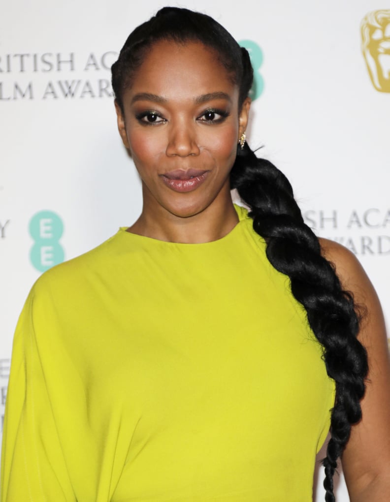 Naomi Ackie's Waist-Length Twist at the 2020 BAFTAs