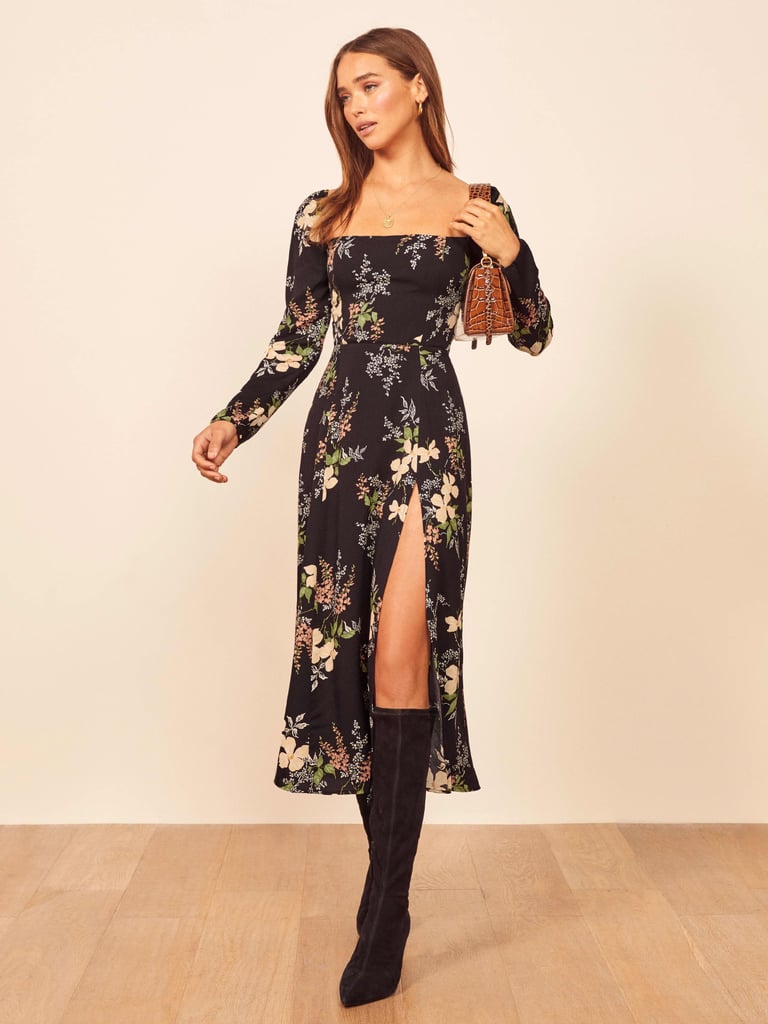 Kaia Gerber's Exact Reformation Dress in Isabella Floral Print