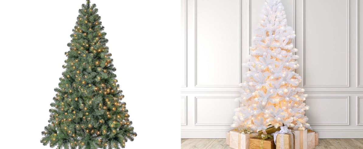 this christmas tree puts itself up popsugar home