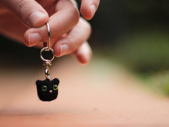 Cat Keychain