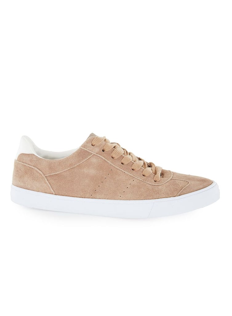 Invest in these Topman Tan Suede Sneakers ($72) for when you need to ...