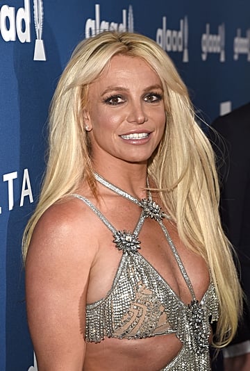 Britney Spears's Red Thong Bikini