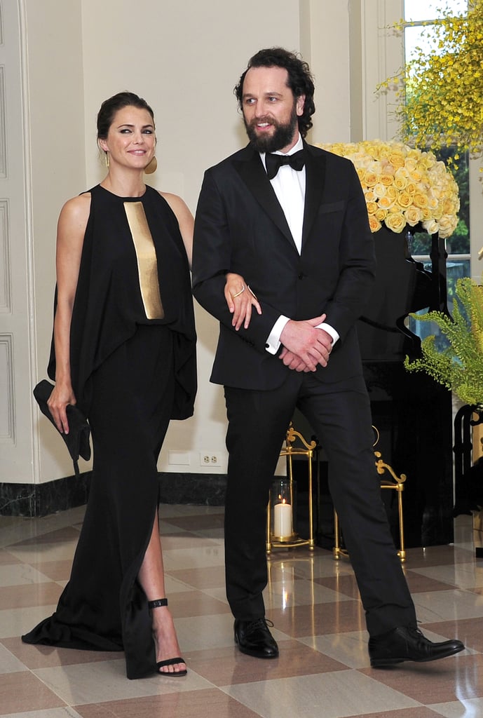 Keri Russell in Stephane Rolland Dress at State Dinner 2016