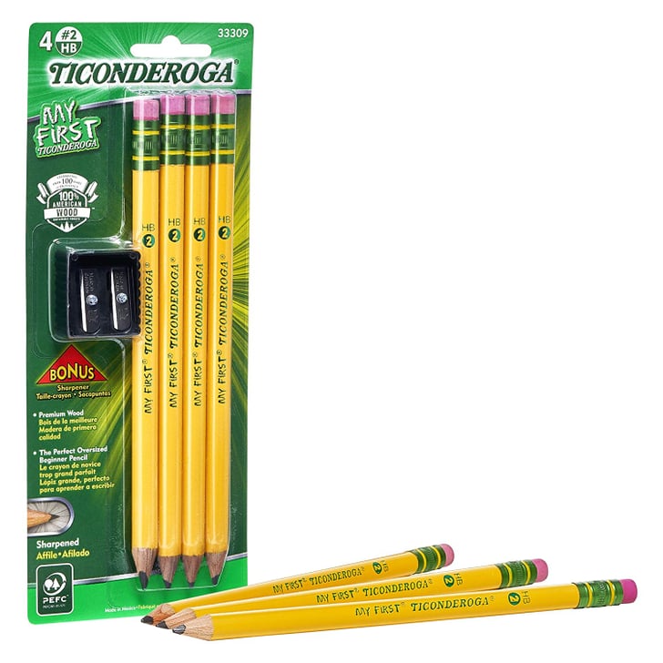 Ticonderoga My First Pencils Preschool Supplies List 2019 POPSUGAR