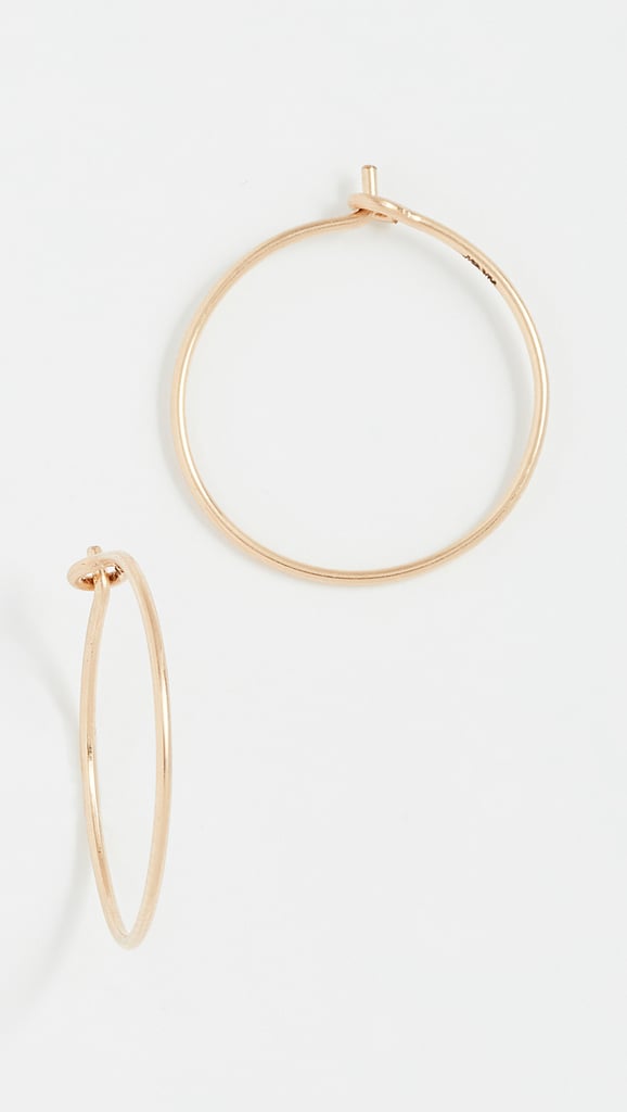 Madewell 14k Gold Filled Hoop Earrings
