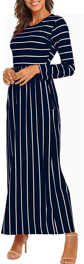 Hount Long Maxi Dress With Pockets