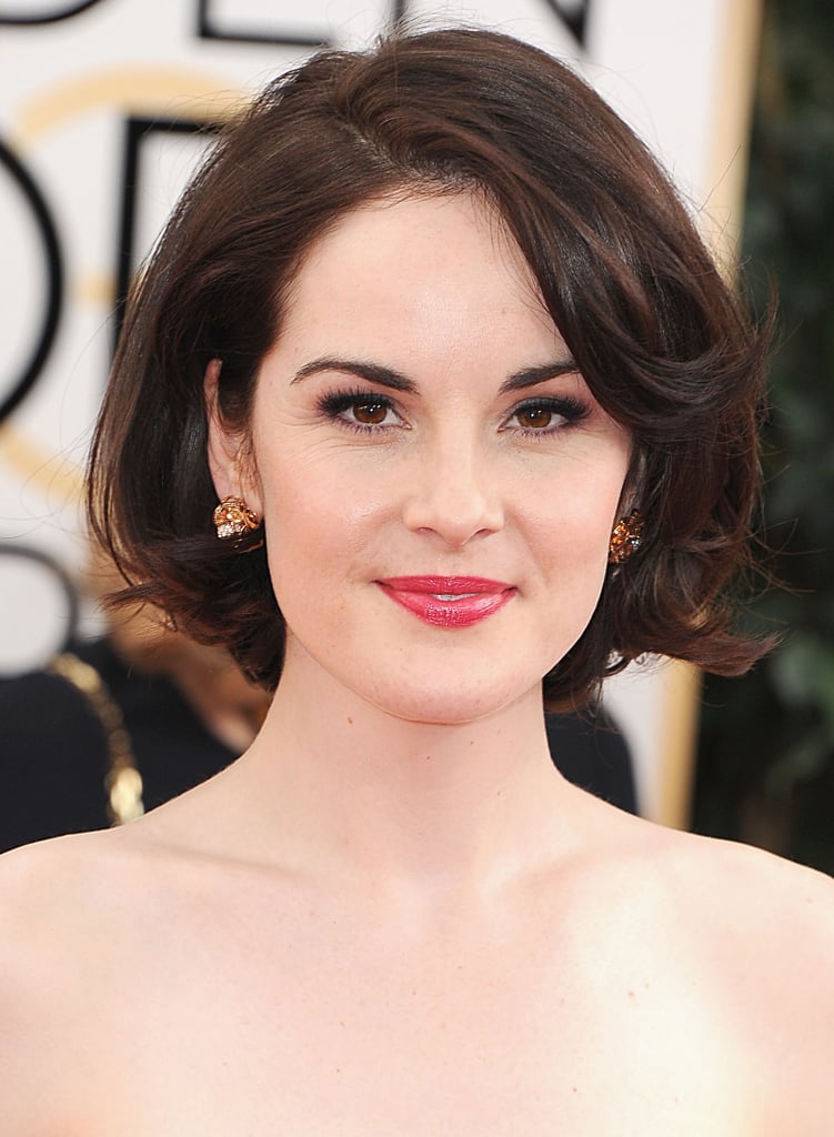 Michelle Dockery at the Golden Globes 2014