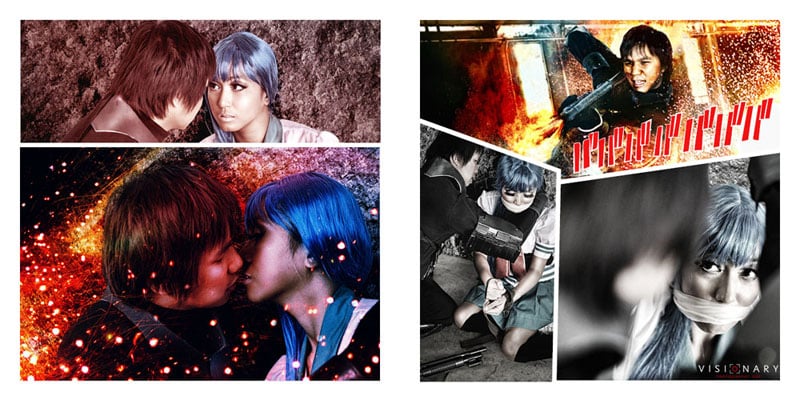 A manga-styled romance leaves no detail forgotten.
Photo: Jervy Santiago