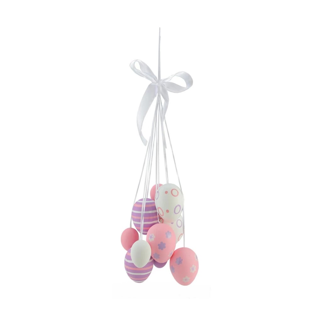 Hanging Easter Egg Cluster Decoration