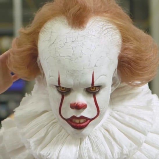 Pennywise It 2017 Behind the Scenes