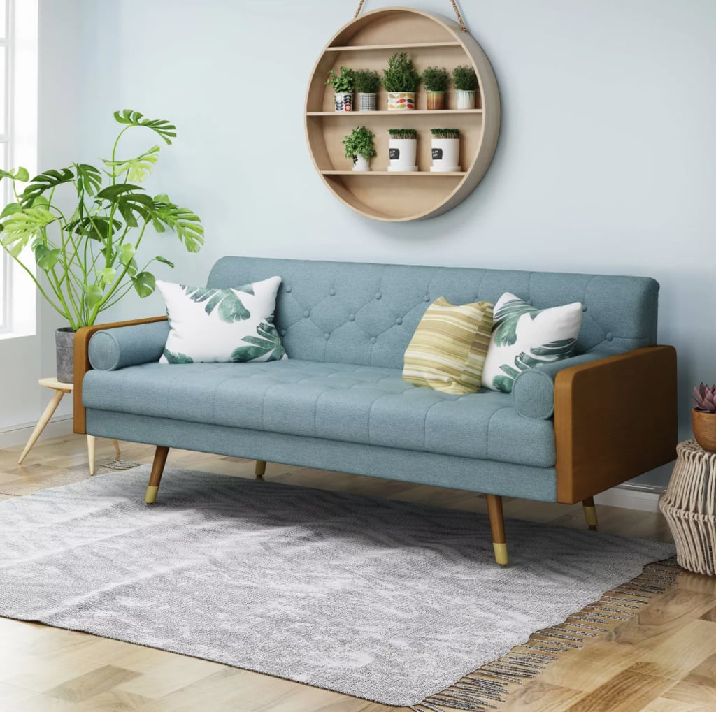 The Best Mid-Century Modern With Wood Detailing: Christopher Knight Home Jalon Sofa