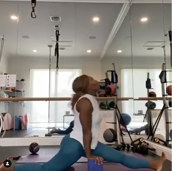 Serena Williams's Morning Yoga Routine on Instagram