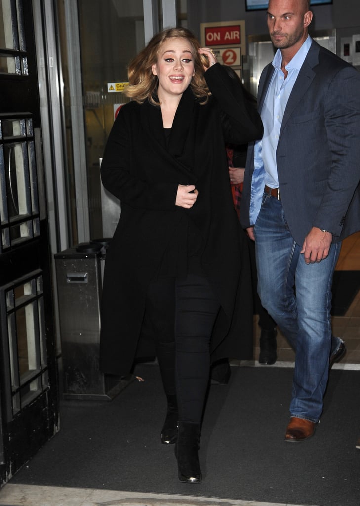 Adele Out in London October 2015