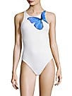 Onia Yvette One-Piece Butterfly Swimsuit