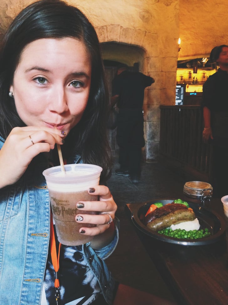 I'll stick with the triedandtrue butterbeer. Diagon Alley Preview