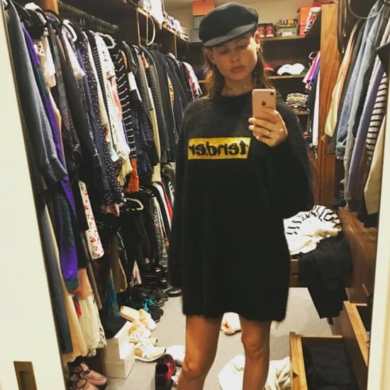 Behati Prinsloo Alexander Wang Sweater on Instagram