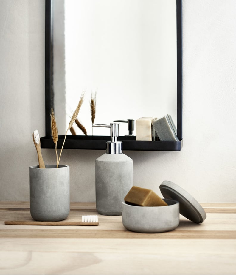 H&M Faux Stone Toothbrush Mug