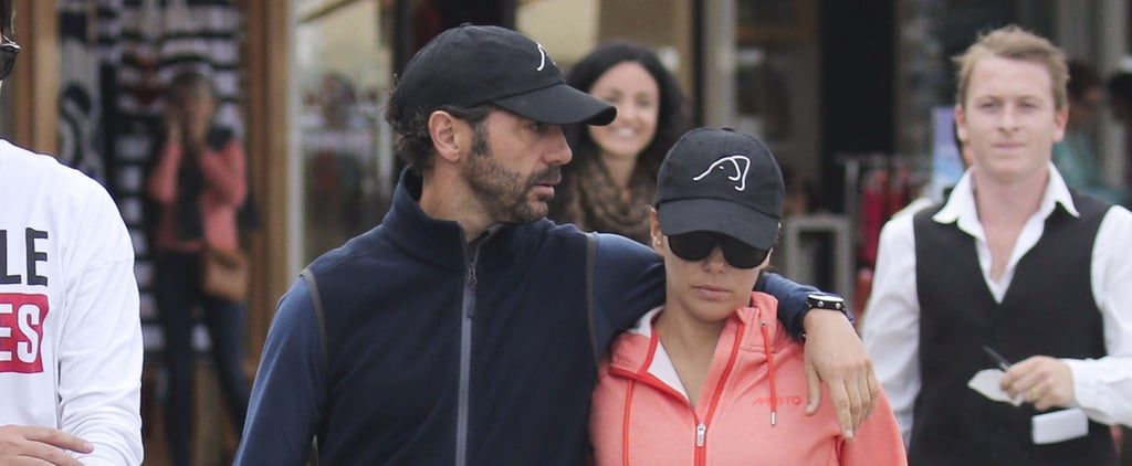 Eva Longoria and Boyfriend PDA in France