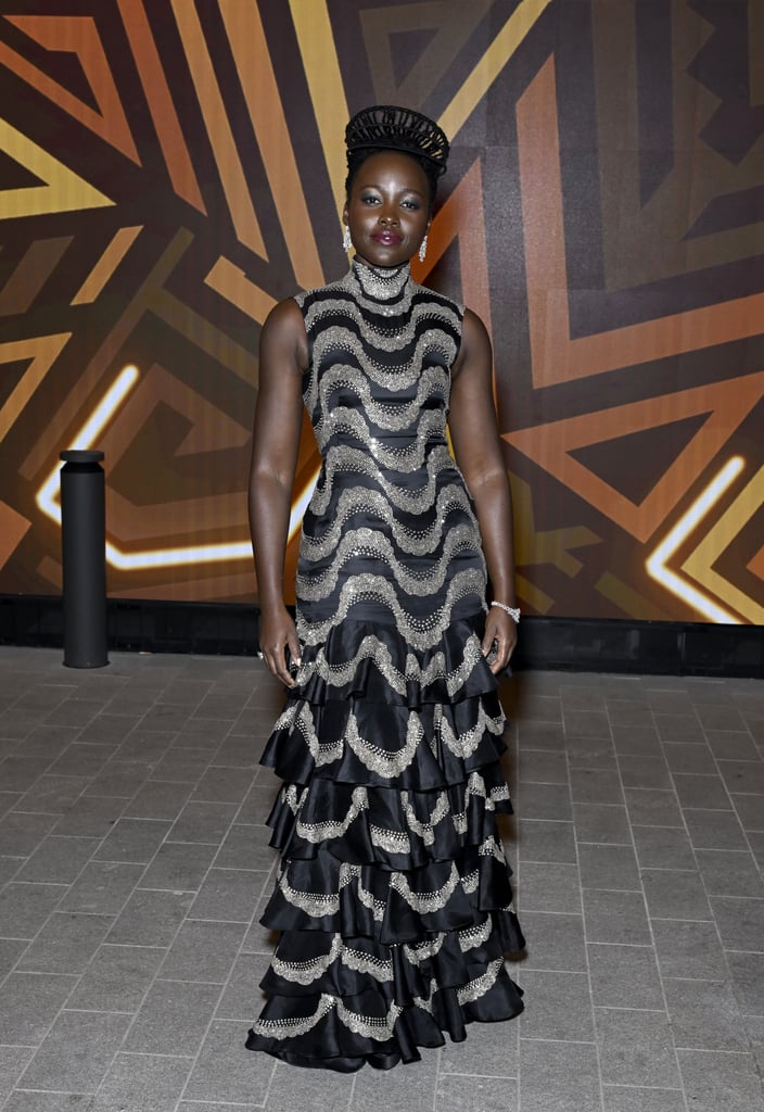 Lupita Nyong'o at the "Black Panther: Wakanda Forever" European Premiere