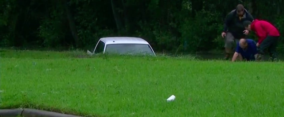 CNN Crew Saves Hurricane Harvey Survivor