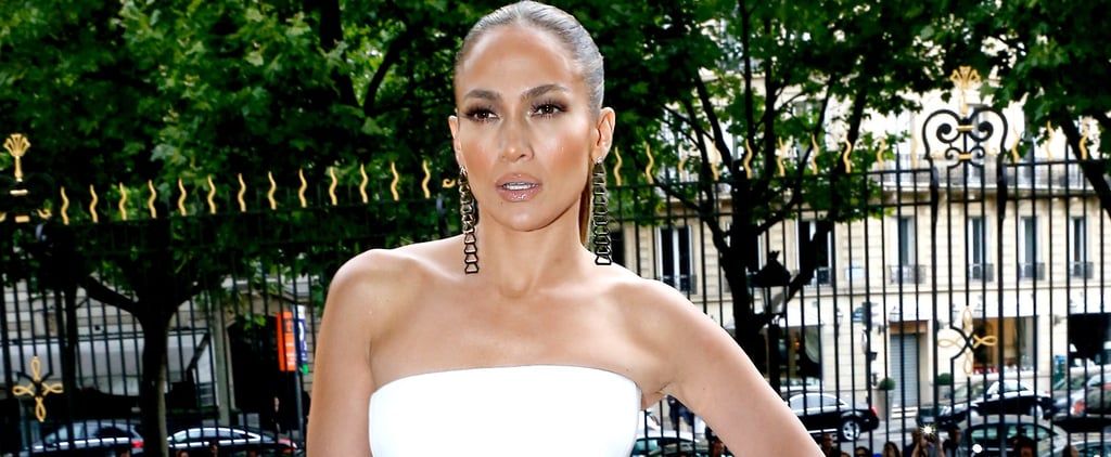 Jennifer Lopez White Dress Pictures