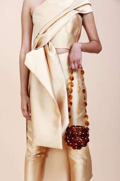 Vanina The Brown Moonglow Bag
