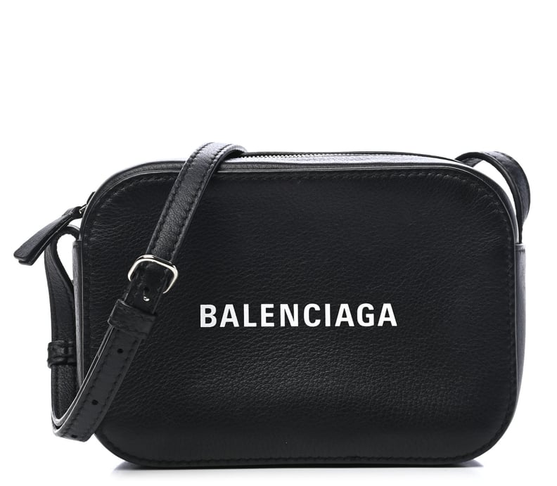 Balenciaga Calfskin Logo XS Everyday Camera Bag