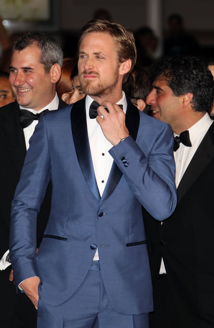 When His Bow-Tie Is Tied Too Tight. | A Guide to Ryan Gosling's ...