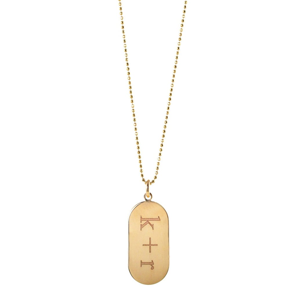 Zoë Cicco 14k Oval Disc Necklace