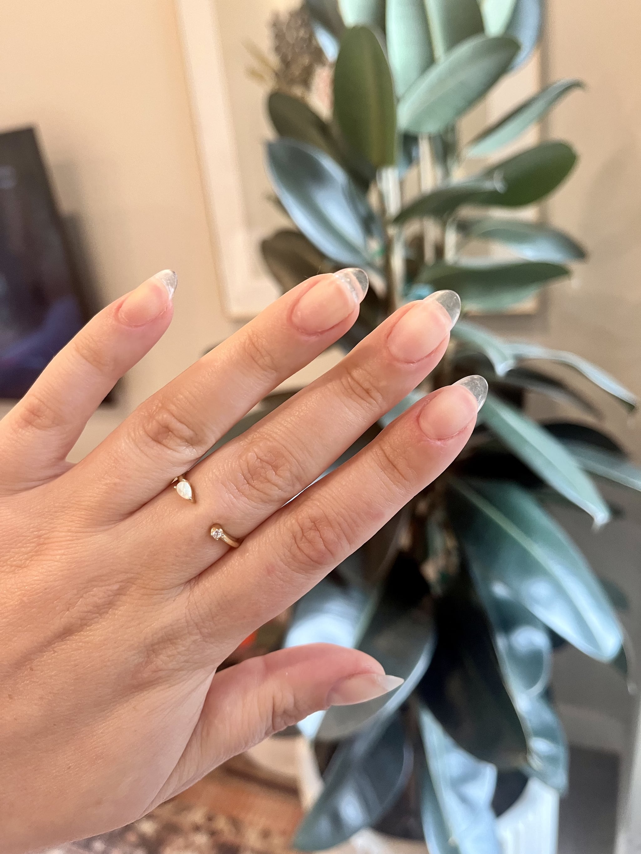 I Tried the Invisible French Manicure Trend: See Photos