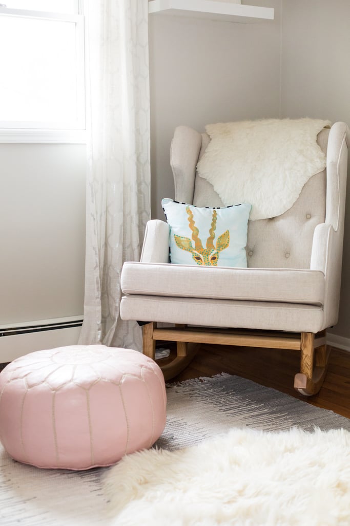 Simple and Bright Nursery For a Baby Girl