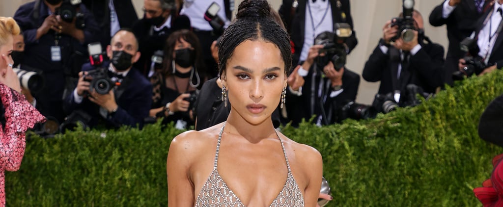 Zoë Kravitz Saint Laurent Dress Met Gala 2021