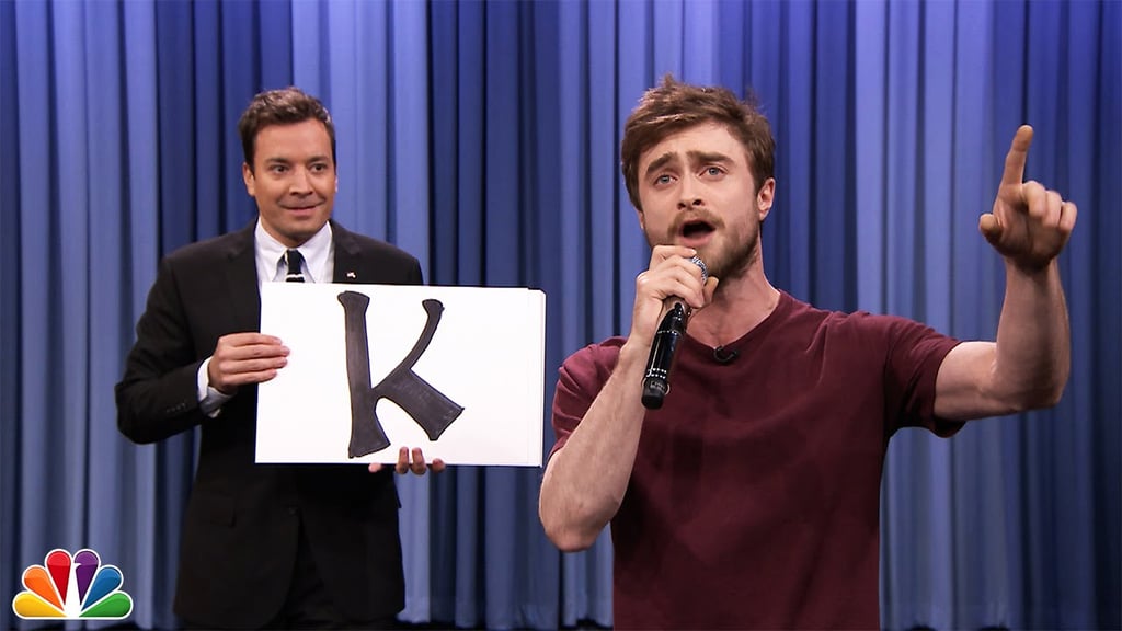 Daniel Radcliffe's "Alphabet Aerobics" Rap