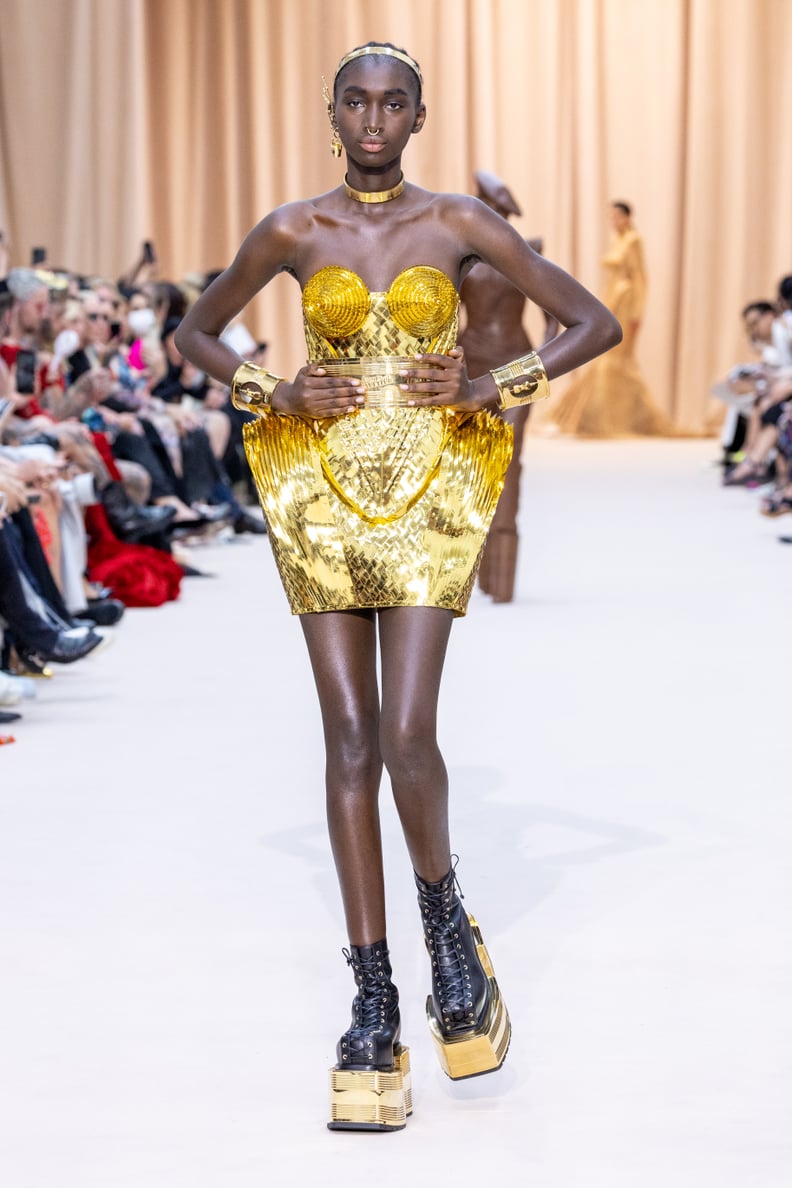 Model during John Paul Gaultier Fashion Show To Benefit AmFar at News  Photo - Getty Images