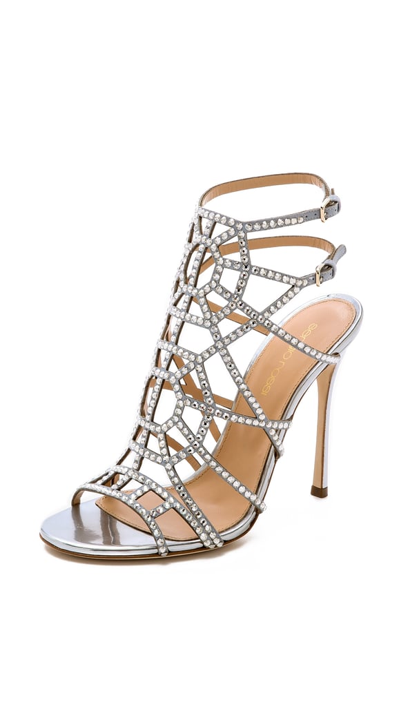 Sergio Rossi Crystal Puzzle Heels