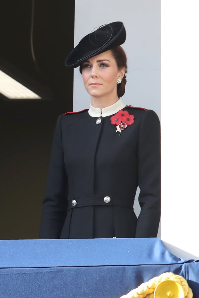 Royal Family at Remembrance Day Sunday Service 2018