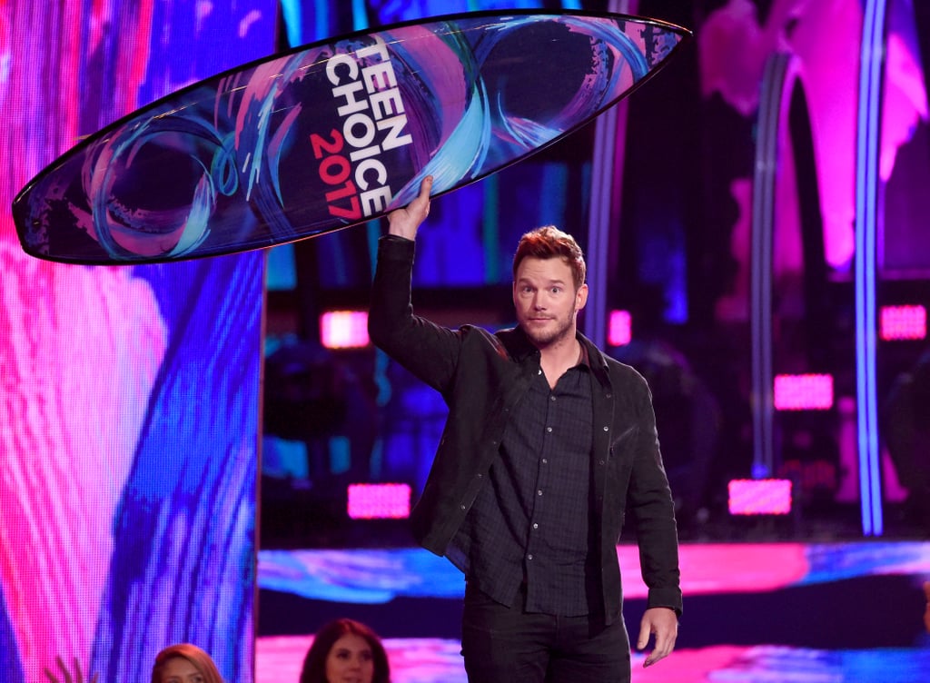 Chris Pratt at the 2017 Teen Choice Awards
