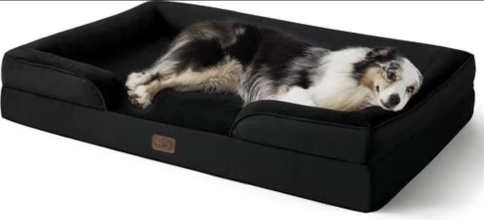 Bedsure Orthopedic Bolster Dog Sofa ($60, originally $86)
A good home deal includes keeping your furry friend happy — and that starts with a great dog bed. Right now, Chewy is offering up to 50 percent off for Black Friday. And yes, that includes dog toys, leashes, and all the other essentials your pup (or kitty) might need, too.
