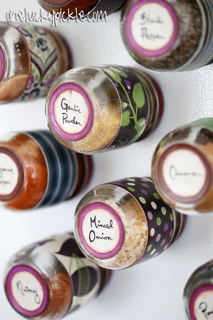 Magnetic Spice Jars Magnetic Spice Jars