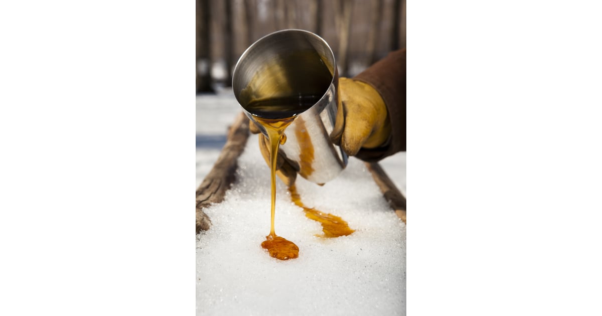 New Hampshire Maple Syrup on Snow