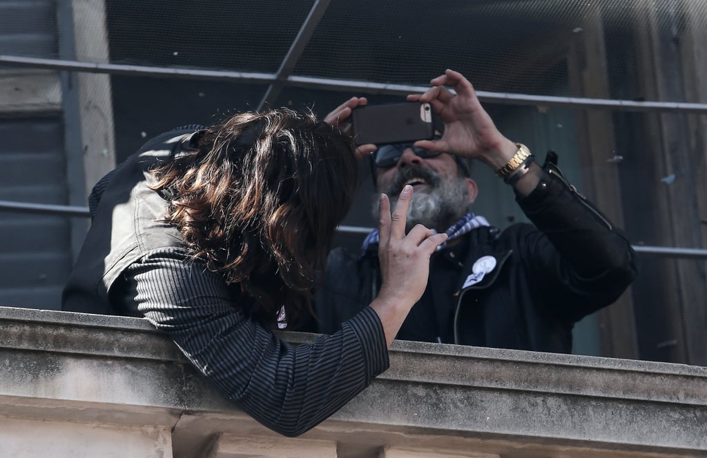 Norman Reedus and Jeffrey Dean Morgan in Spain March 2017