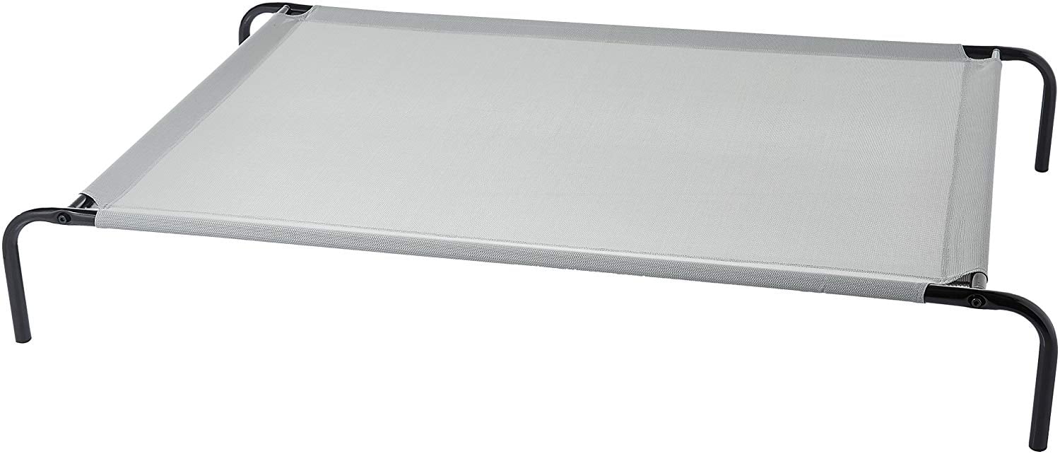 amazonbasics elevated cooling pet bed