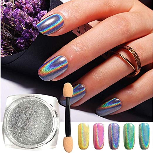 Nail Laser Unicorn Effect Powder