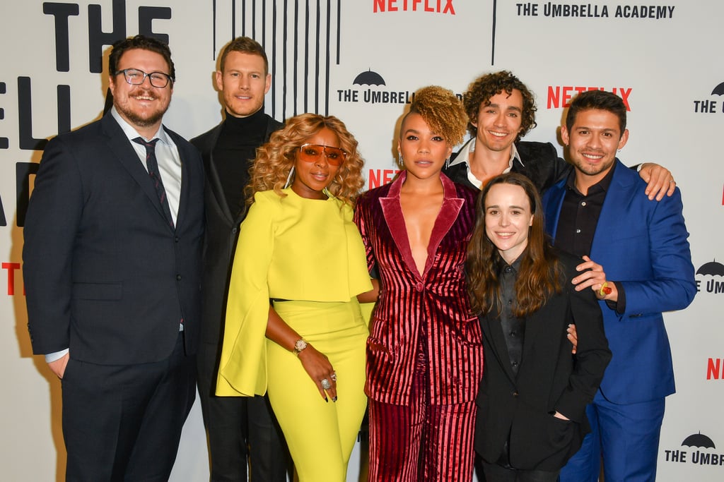 Pictures of the Umbrella Academy Cast Hanging Out