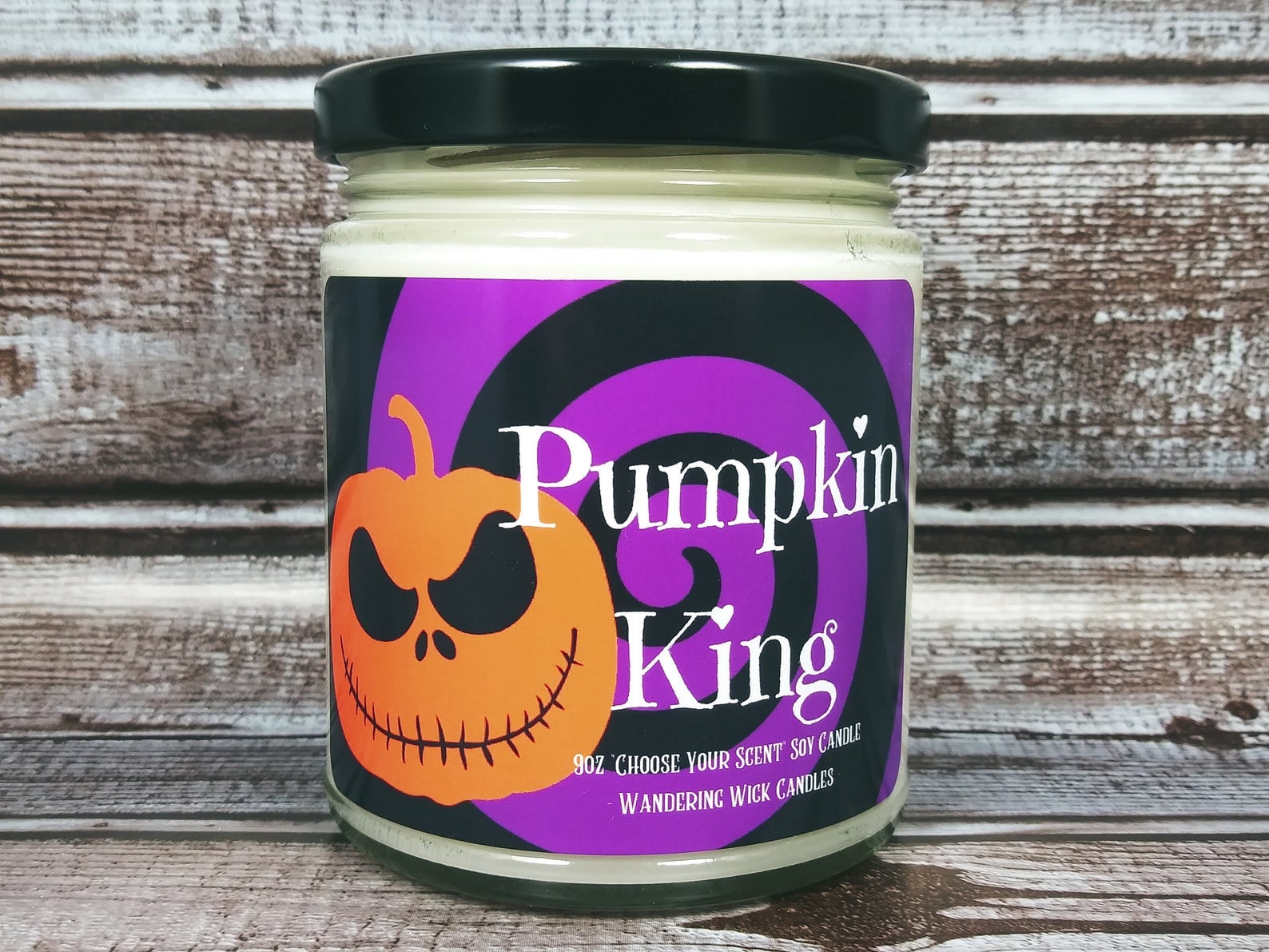 Jack the Pumpkin King 9oz Soy Candle Discontinued Candle Sale