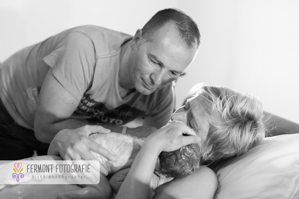 Birth Photos of Moms Meeting Their Newborns