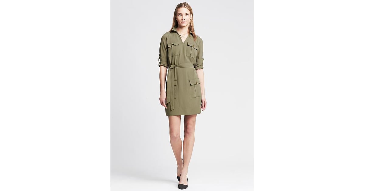 Gap Heritage Twill Utility Dress 